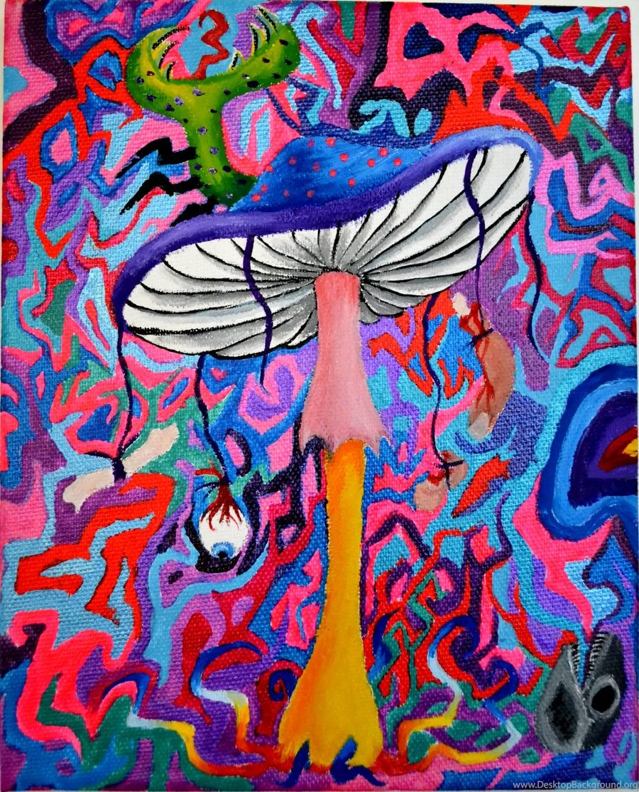 Psychedelic Mushroom By Angelish vero On DeviantArt