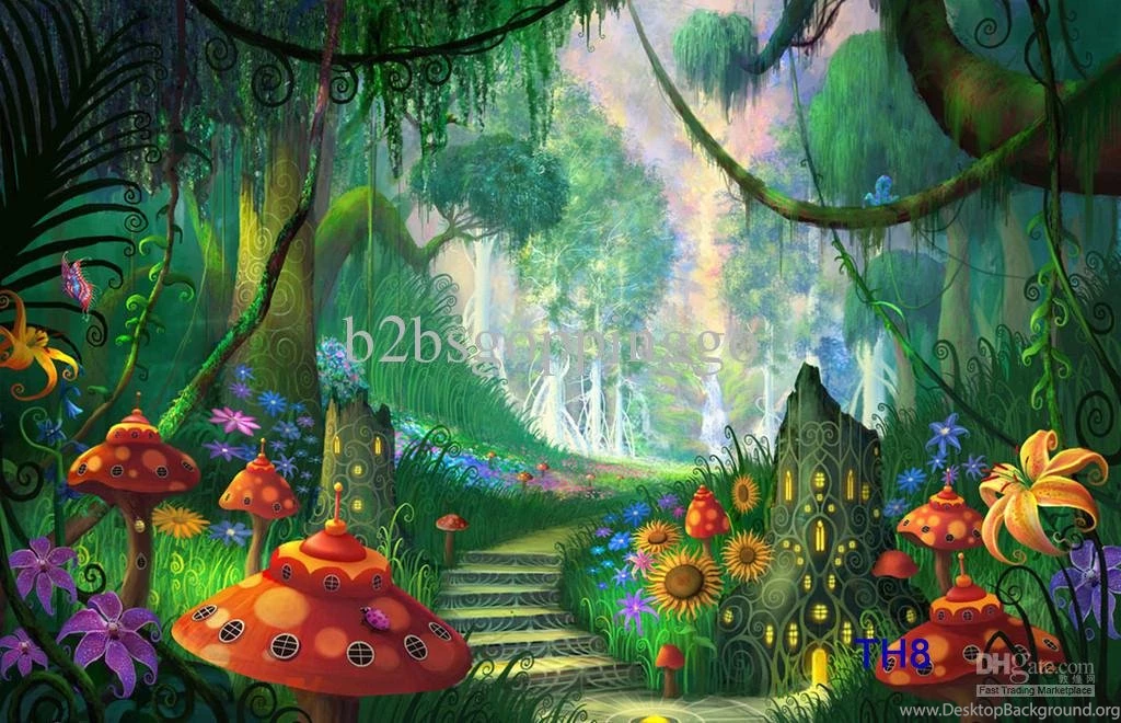 The Fairy Tale Vinyl Custom Photography Prop Background/Backdrop ...