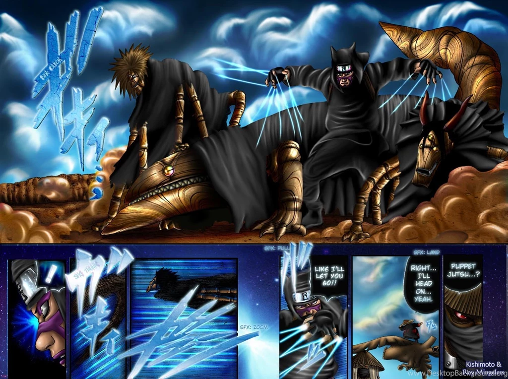 DeviantArt: More Like Kankuro Vs Sasori By Roymaru