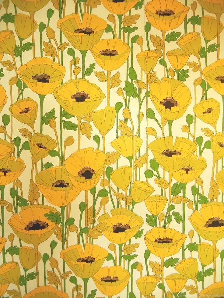 60's Wallpapers   Inspiration For A Fresh Color Scheme. Via Ari ...