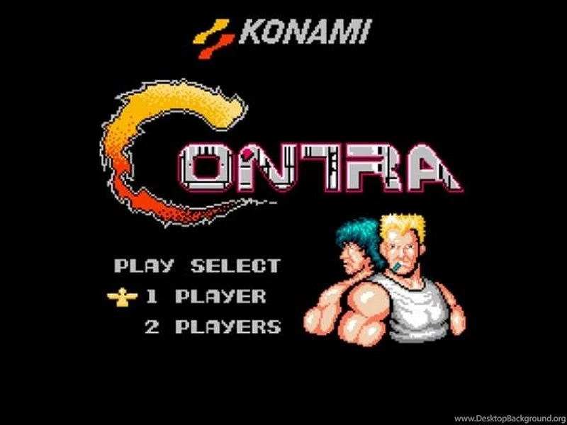 Contra Title Screen Wallpapers Nintendo Entertainment System ...