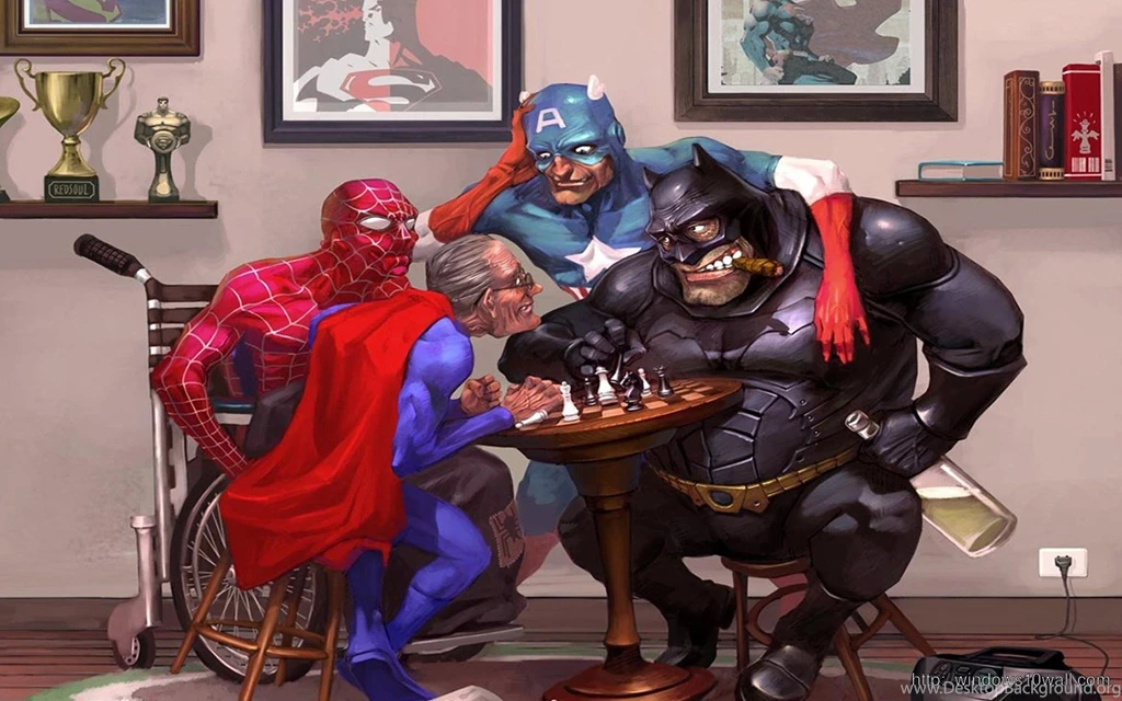 Funny Super Heroes – Windows 10 Wallpapers