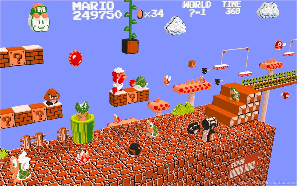 Wallpaper, Water, Cooler, Desidus, Nintendo, Logo (
