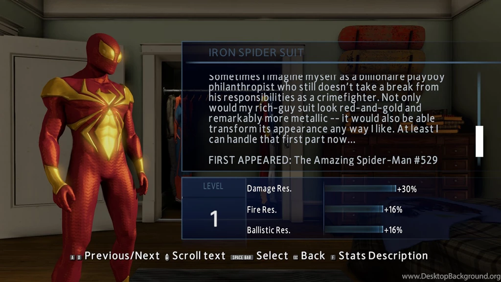 Iron Spider Suit : Gaming