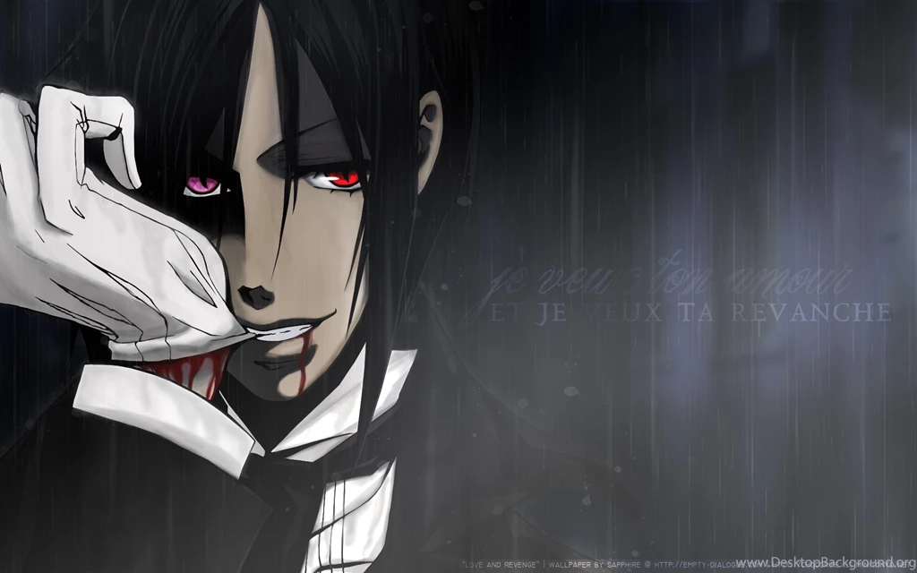 Bite Me   Black Butler Wallpapers (25723938)   Fanpop