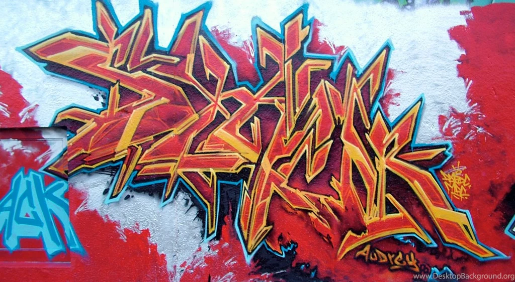 New Font Style / Graffiti / Red / 2007 / Letters [keusta.net]