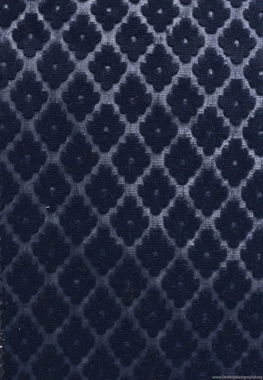 Velvet Upholstery Fabric Navy
