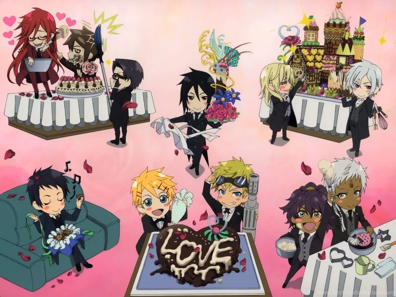 Black Butler Chibi Wallpapers By Datfoxthou On DeviantArt