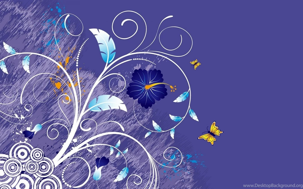 Purple Flower Backgrounds Wallpapers 9061