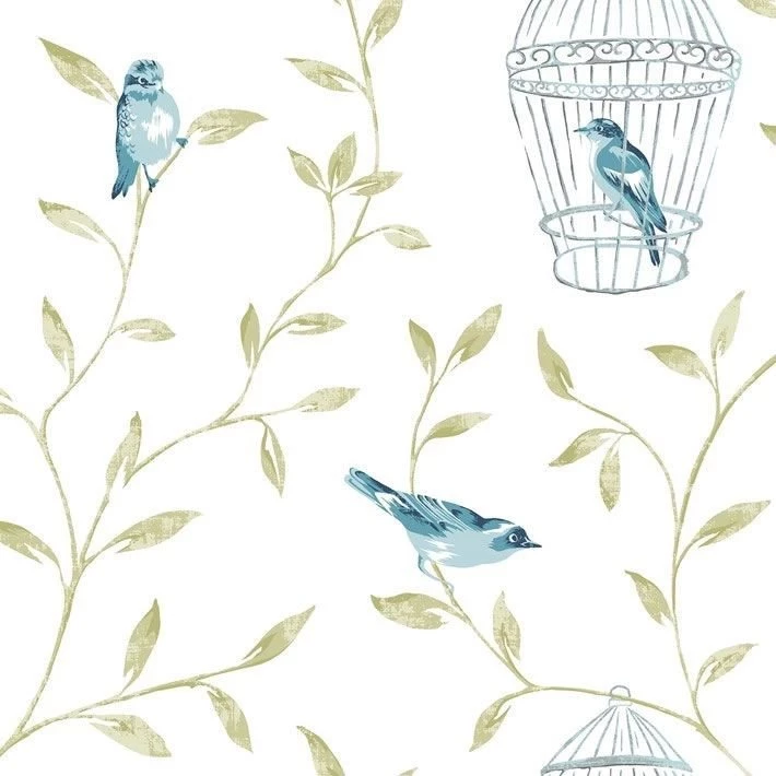 Birds & Cages Wallpapers By Graham And Brown   50 516