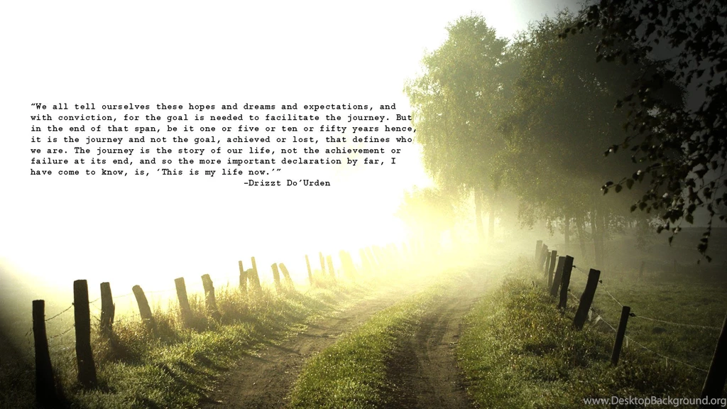 We All Tell Ourselves..." Drizzt Do'Urden[1920x1080] : QuotesPorn