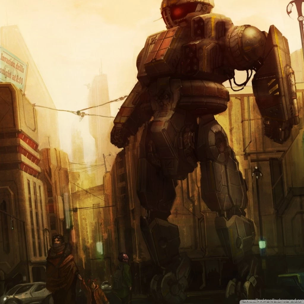Giant Robot HD Desktop Wallpapers : High Definition : Mobile : Dual ...