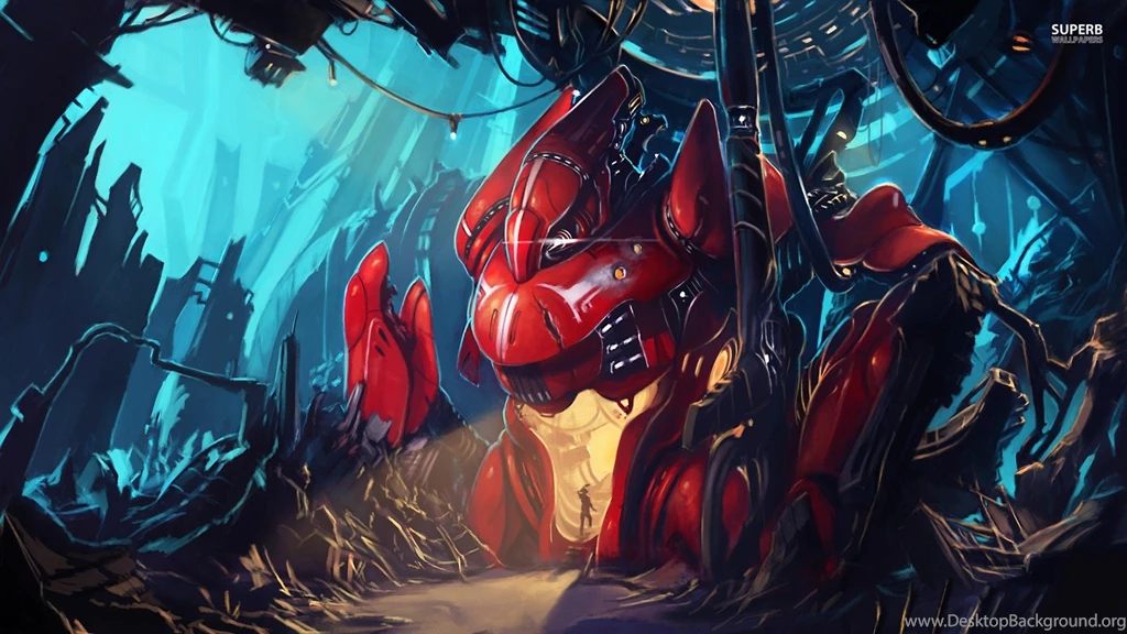 Red Robot Wallpapers   Fantasy Wallpapers