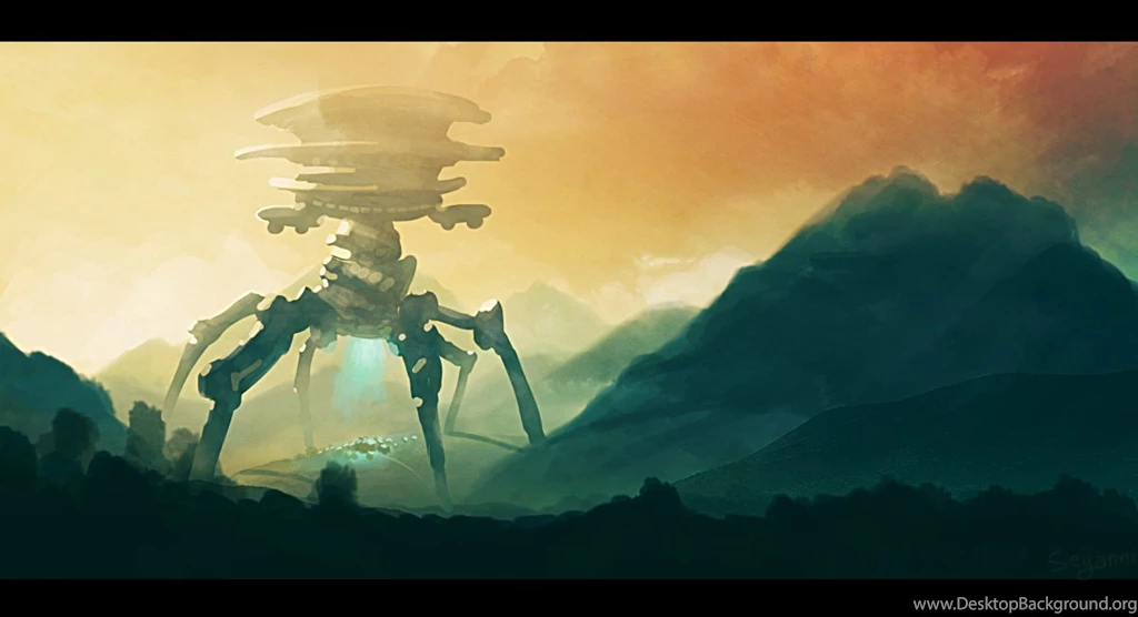 Giant Robot Invasion By Seyanni On DeviantArt