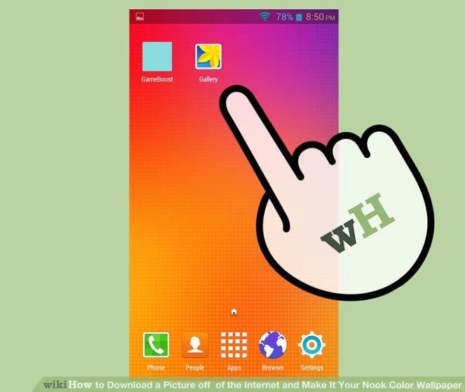 How To Download A Picture Off Of The Internet And Make It Your ...