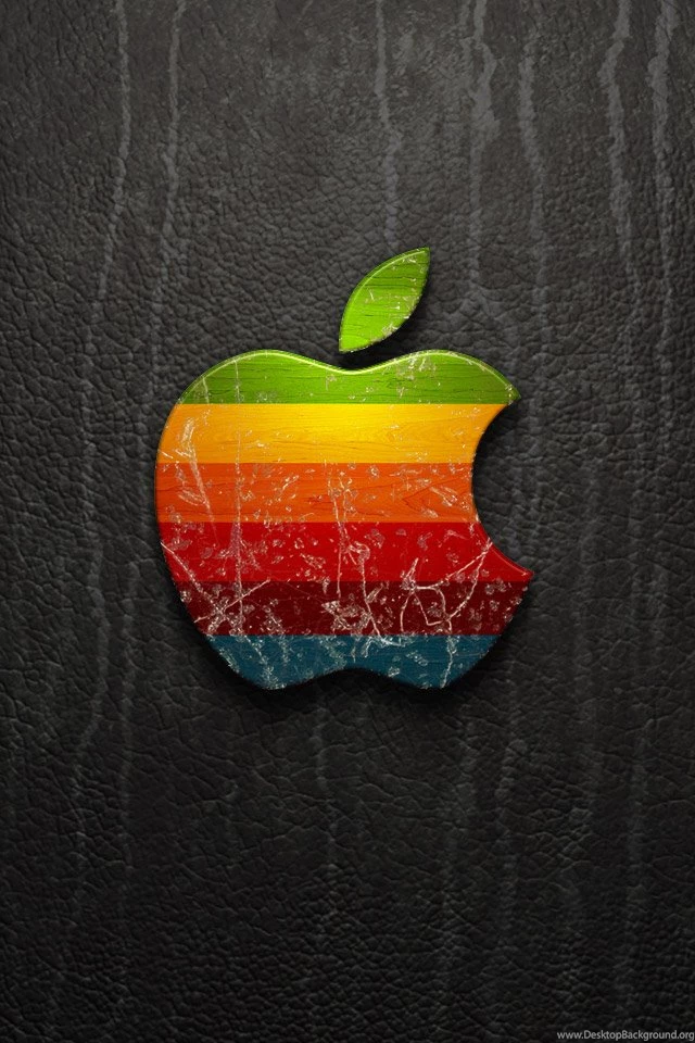 Leather Apple Logo Iphone 4 Wallpapers 640x960 Hd Wallpapers For ...