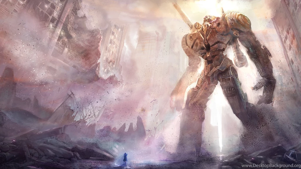 Pacific Rim Giant Robot Drawing Wallpapers