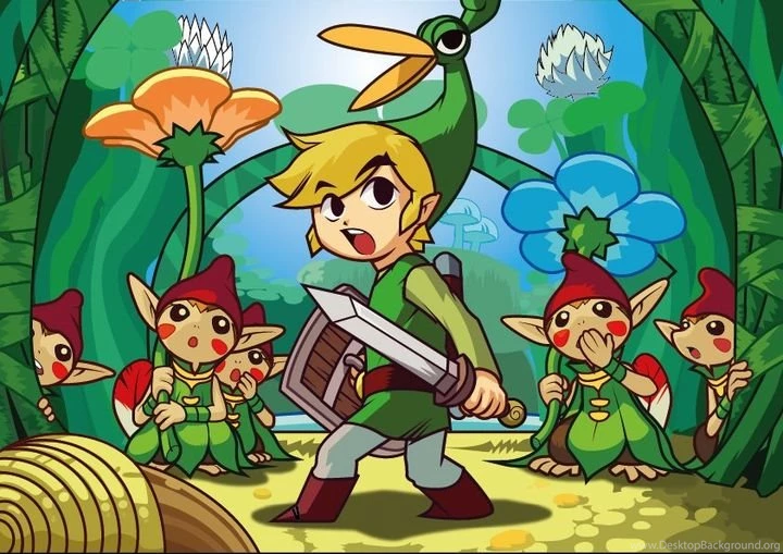 Legend Of Zelda Minish Cap By Kuroi no Okami On DeviantArt