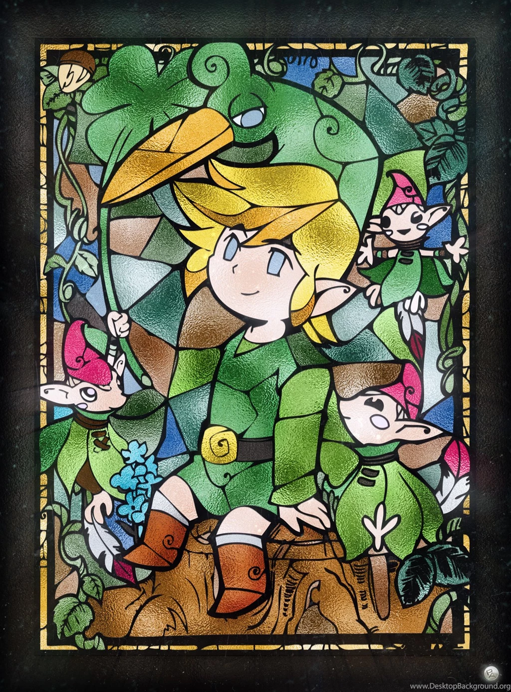 Vitral Zelda The Minish Cap By Pedroloko On DeviantArt