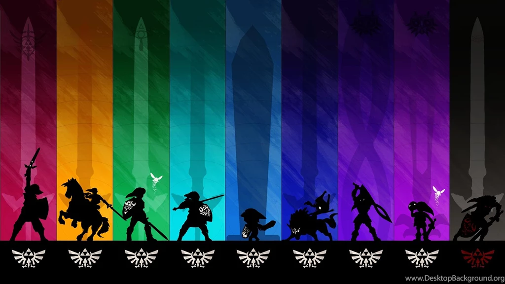 Legend Of Zelda Poster/Wallpapers Series Featuring Different ...