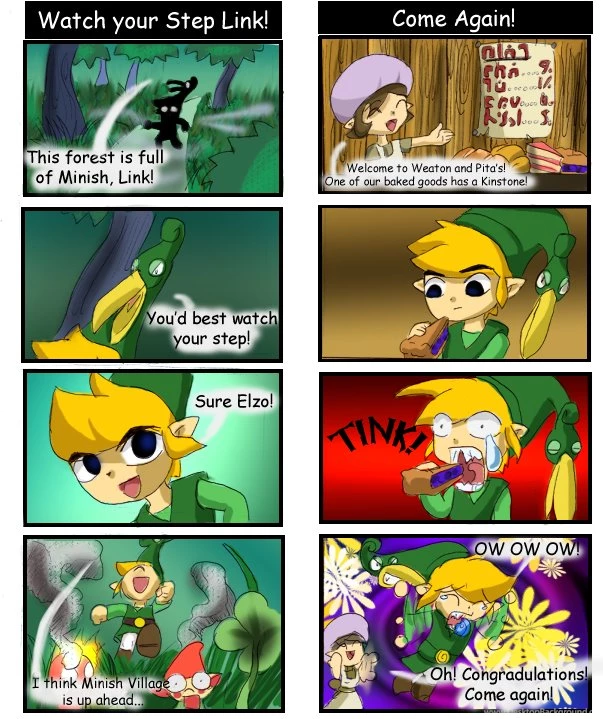 Minish Cap 4 Koma 1 By Sage of Winds On DeviantArt