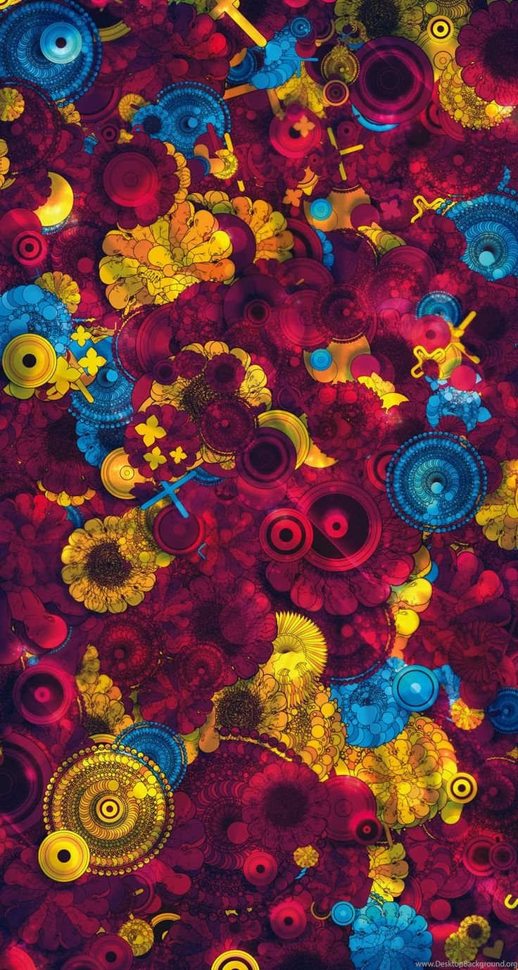 Psychedelic Life iPhone Wallpapers