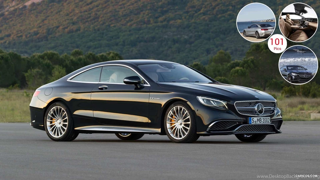 2015 Mercedes Benz S65 AMG Coupe (Anthracite Blue) Side