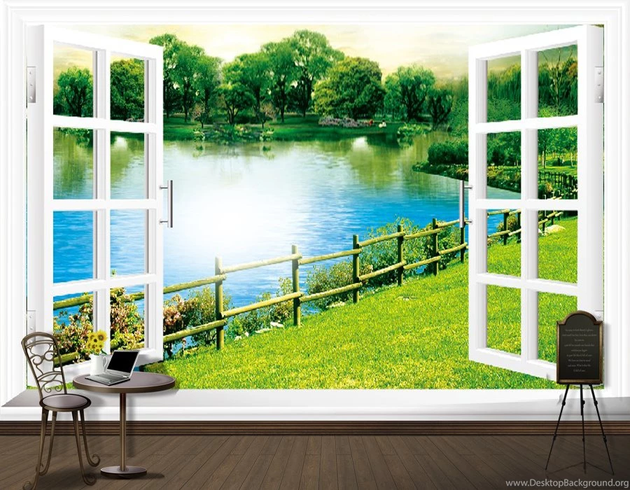 Mural Wallpapers Sofa Backgrounds Wall Paper 3d Three Dimensional ...