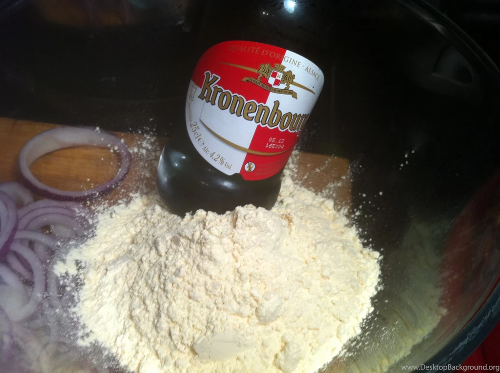 Recipe Shed: Sirloin Steak With Beer Battered Red Onion Fritters ...