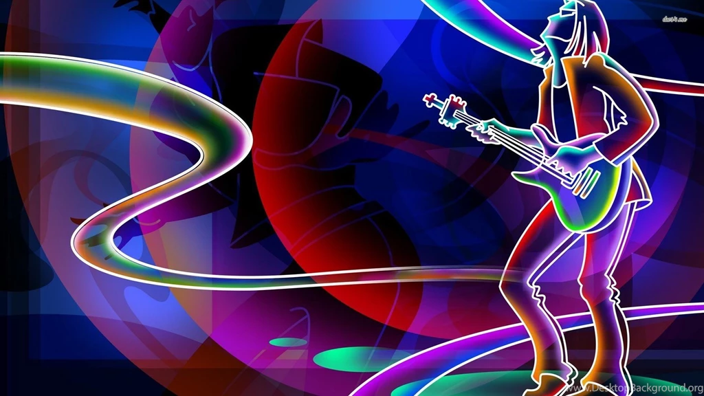 Neon Rockstar Wallpapers Vector Wallpapers