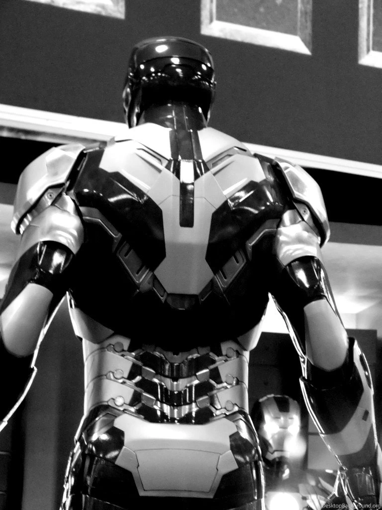 Iron Man 3 Suit Black And White Pictures