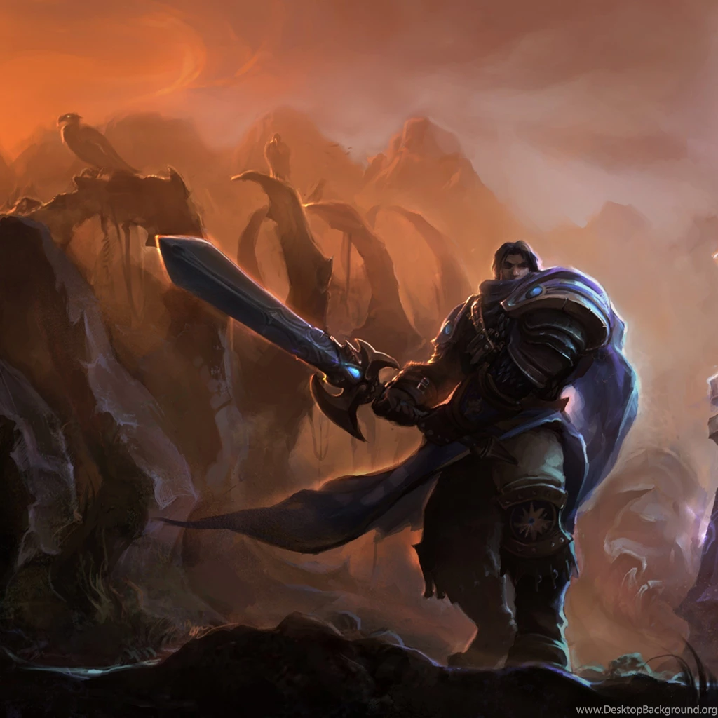 League Of Legends Garen iPad 3,4 & Air Wallpapers