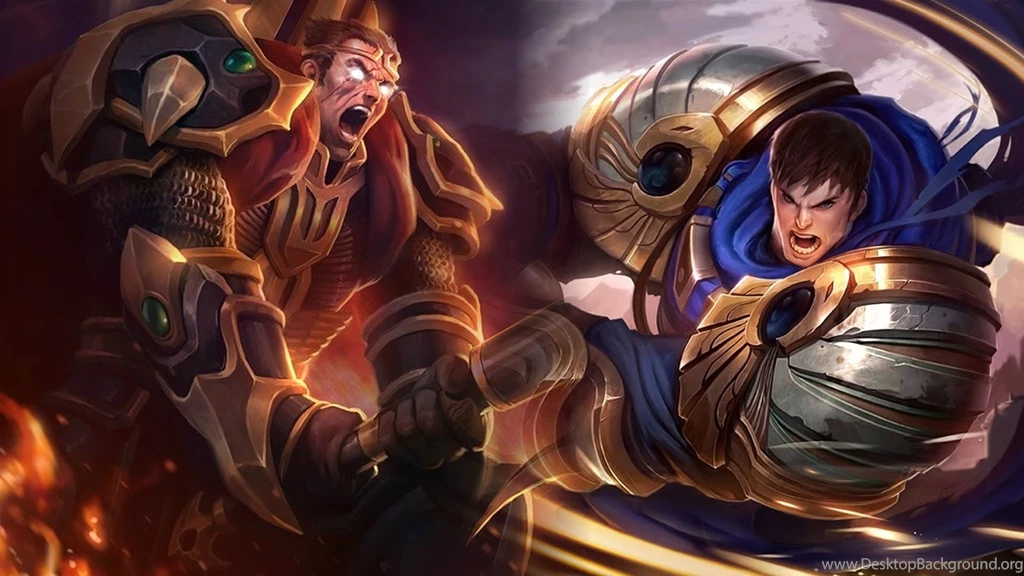Stockion.com / Gallery   League Of Legends Wallpapers Darius Vs Garen