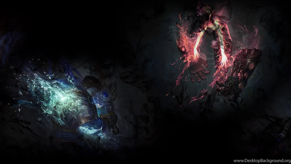 Jhin Teaser Garen & Vi Fan Art   League Of Legends Wallpapers