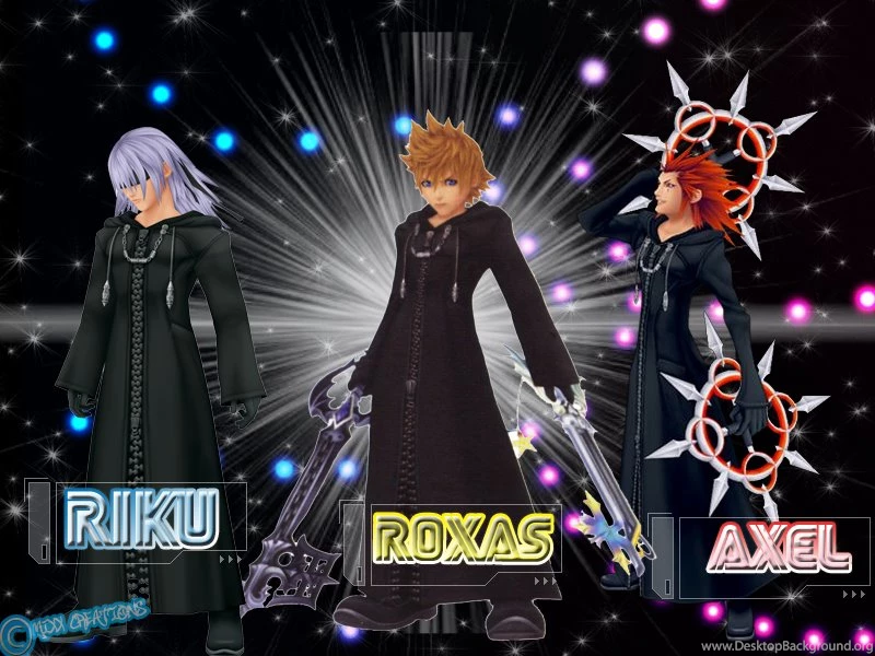 Riku Roxas Axel Wallpapers By Mixxy1kun On DeviantArt