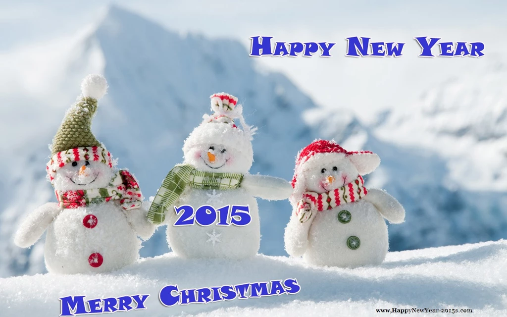 Merry christmas happy new year 2015 picture wallpapers