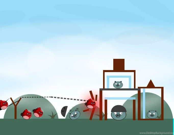 Stripgenerator.com Angry Birds Launch (Backgrounds From NathanTo)