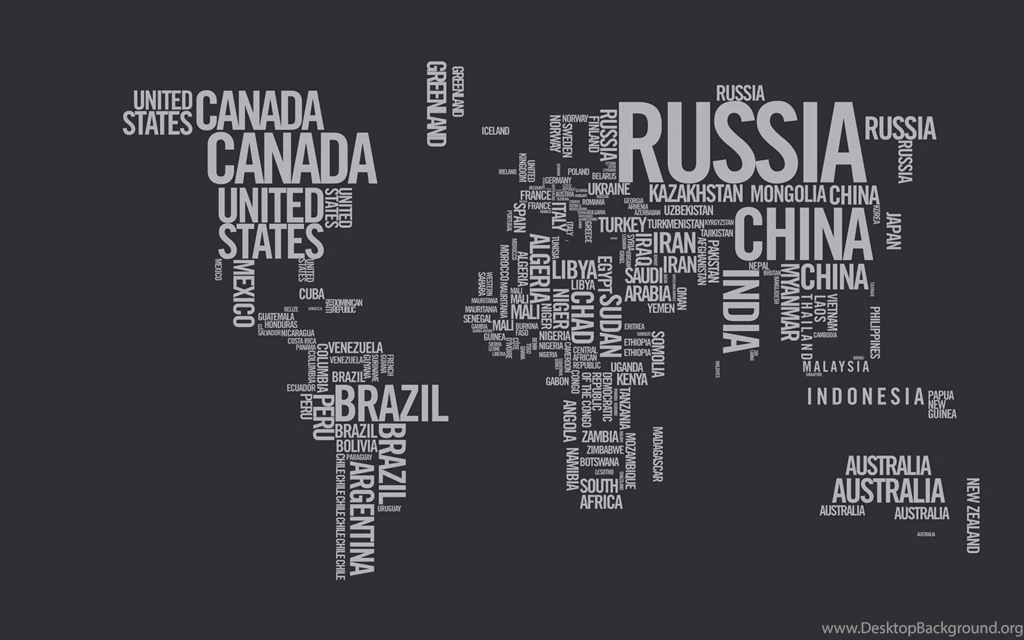 Download World Map Typography HD Wallpapers For 2880 X 1800 ...