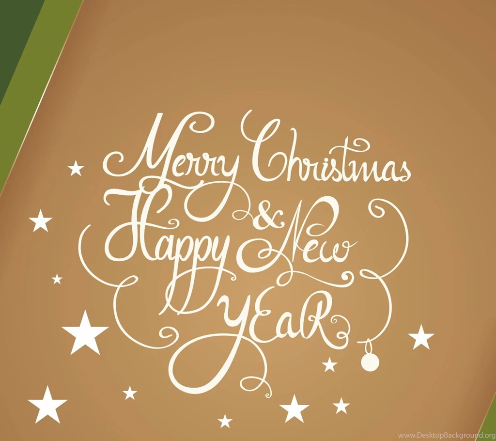 Happy New Year & Merry Christmas Wallpapers