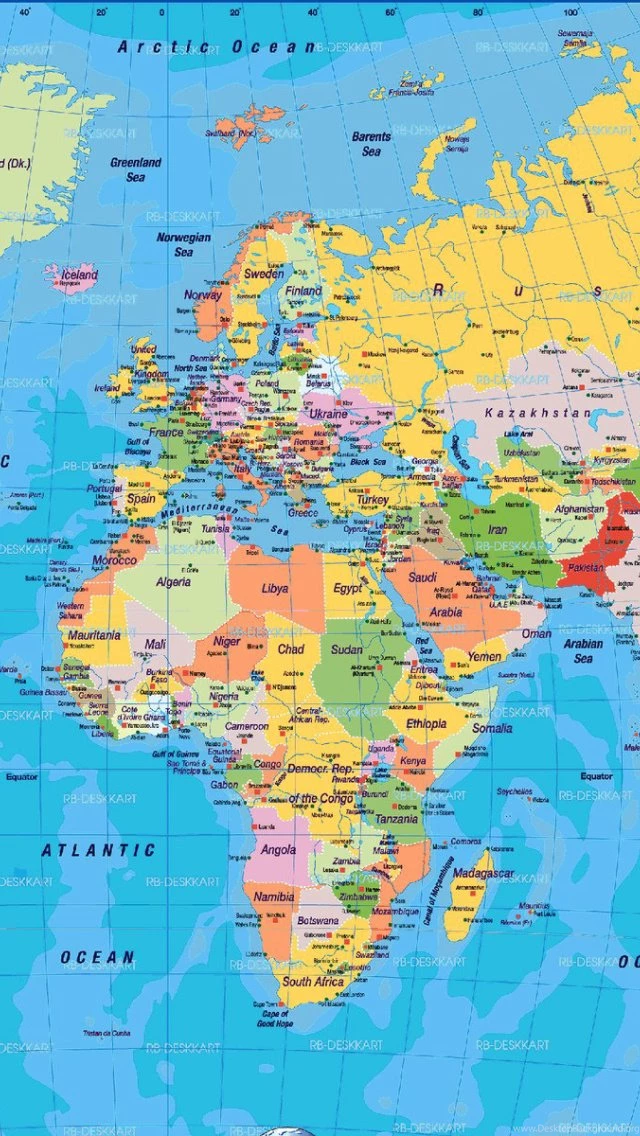 Map Wallpapers For iPhone 5