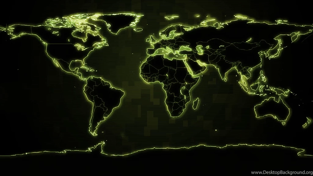 Digital World Map HD Wallpapers