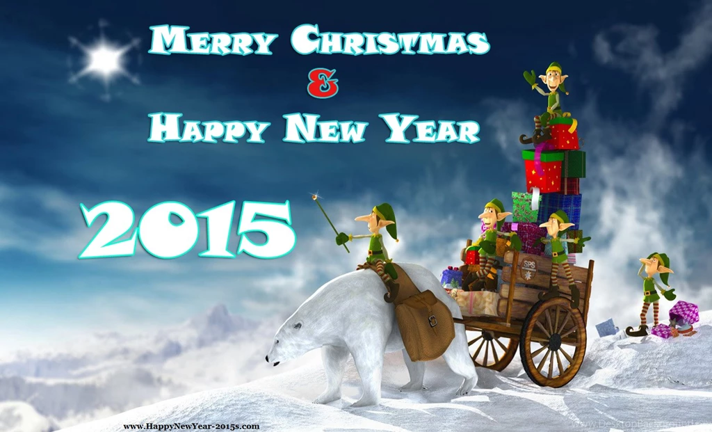 Merry Christmas & Happy New Year 2015 Wallpapers Travel