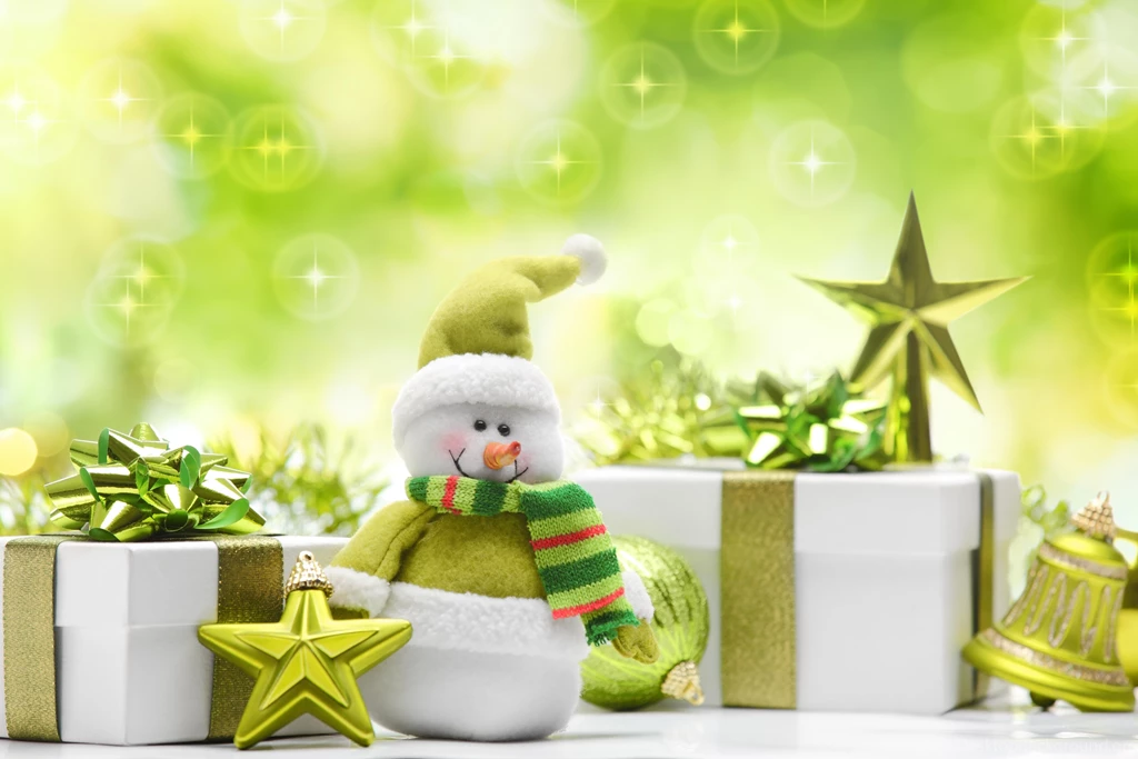 Boxes Gifts Holiday Merry Christmas And Happy New Year