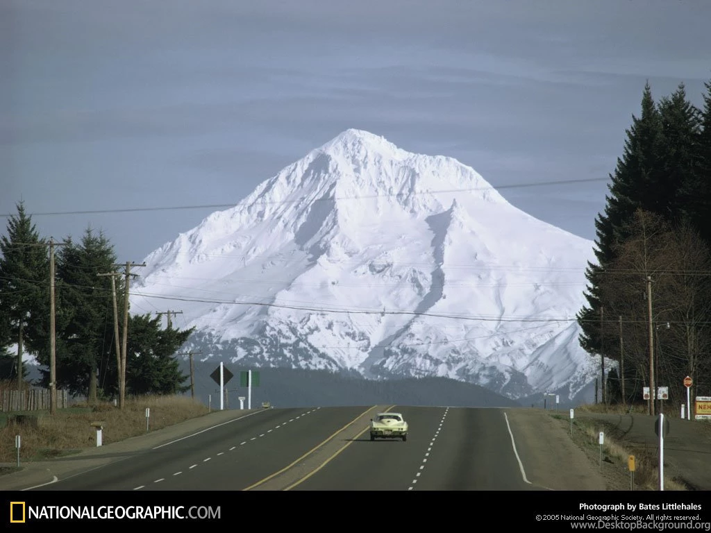 Portland, Oregon, Mount Hood Scenic, 1969, Photo Of The Day ...