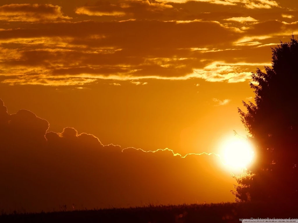 The Rays Of The Setting Sun Sundown HD Desktop Wallpapers ...