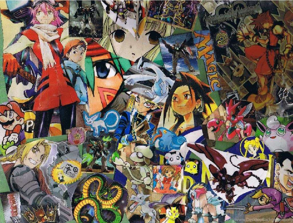 Anime Collage Wallpapers Attachment 14312   HD Wallpapers Site
