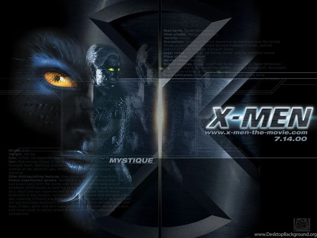 Mystique   Raven Darkholme Aka Mystique Wallpapers (16240236)   Fanpop