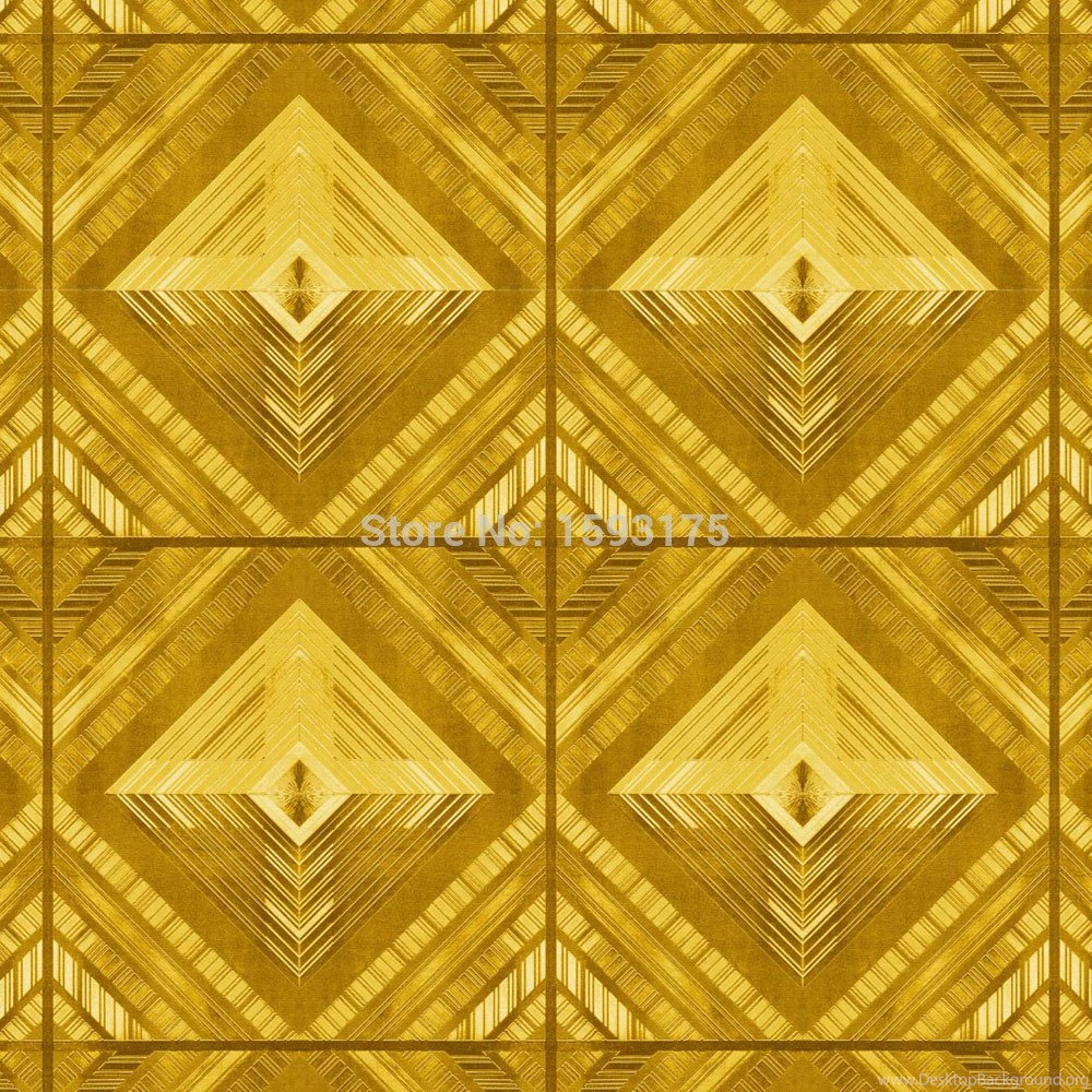 Gold Foil Wallpapers Hotel KTV Lounge Bar TV Backdrop Of Modern ...