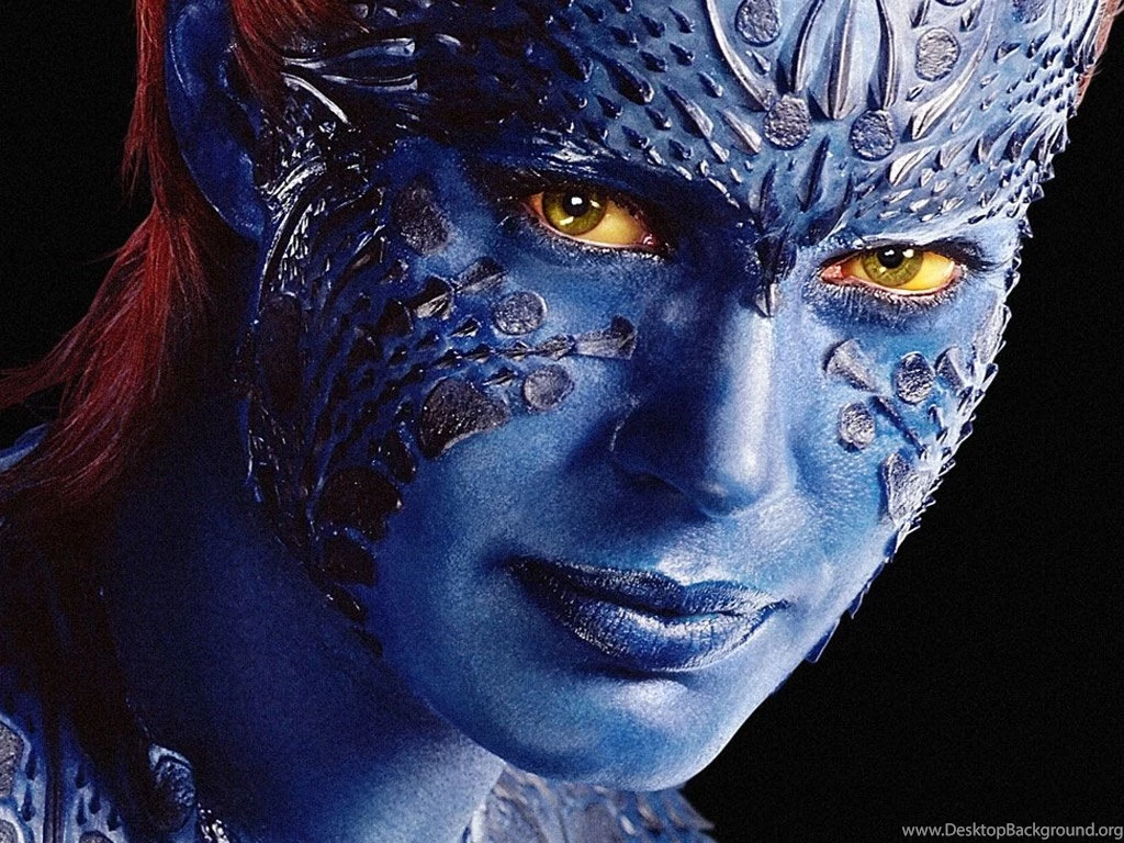 1024x768 X Men Mystique Face Desktop PC And Mac Wallpapers