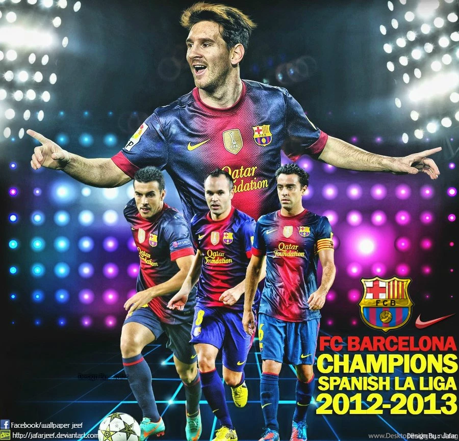 FC BARCELONA Champions La Liga 2013 By Jafarjeef On DeviantArt